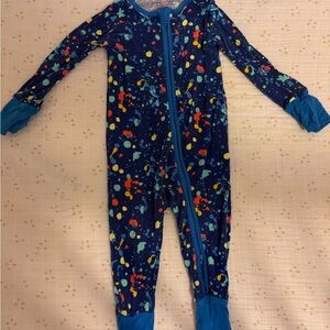 Splatter Dots Little Sleepies PJs